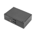 Digitus KVM Switch, 2x1 DP, DP Out,USB