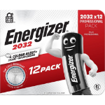 Energizer Lithium CR2032 Coin Cell Pack of 12