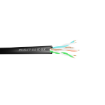 Securi-Flex SFX/C5-UTP-CCA-PE-BLK-305 networking cable Black 305 m Cat5 U/UTP (UTP)
