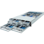 GIGABYTE H273-Z82-IAW1 AMD SoC Socket SP5 Rack (2U) Zwart, Staal