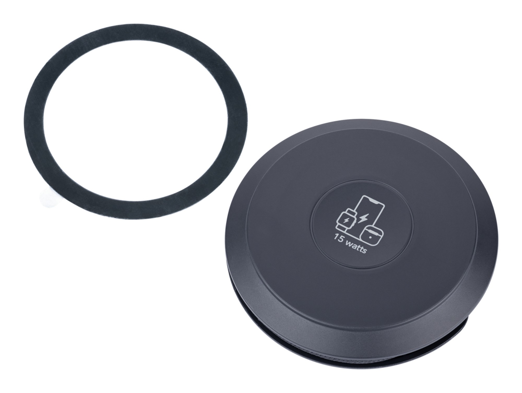 TROIKA CHW15 Smartphone Black USB Wireless charging Fast charging Indoor