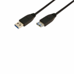 LogiLink CU0042 2m USB3.0 A-A M/F BLK CABLE LOGILINK