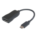 Microconnect 0.2m USB C - DP USB graphics adapter 3840 x 2160 pixels Black