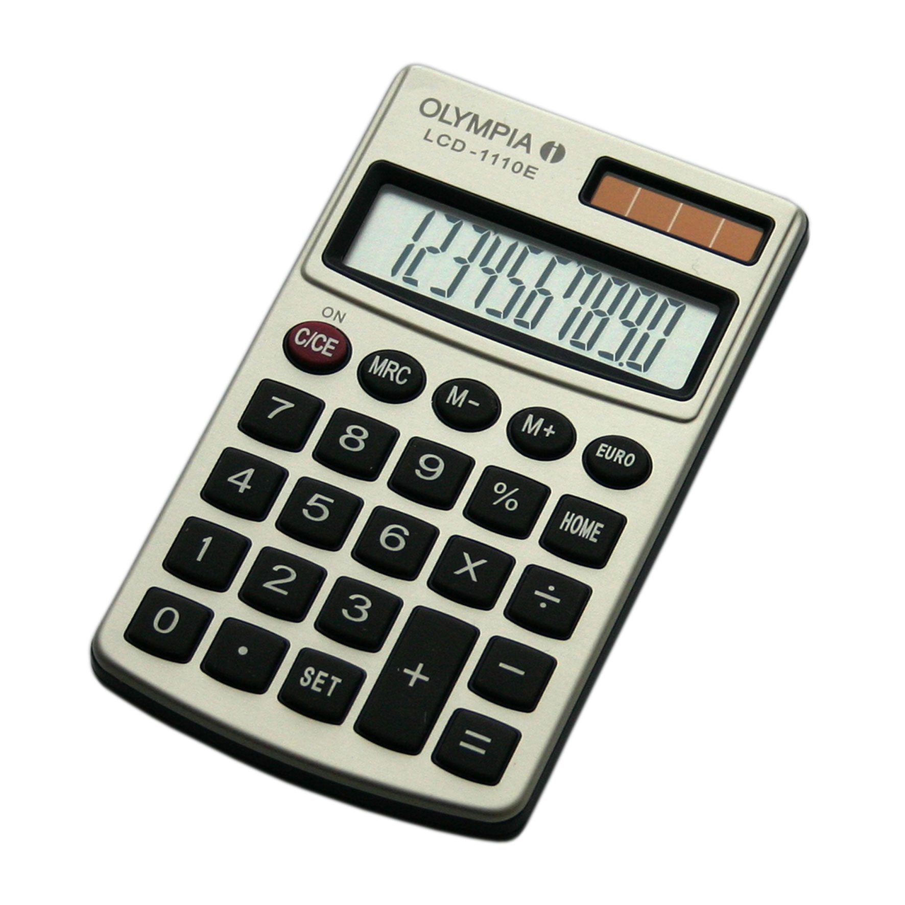 Olympia LCD 1110 E calculator Pocket Basic Silver