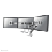 Neomounts NM-D775DX3SILVER Monitor arm 17-27" - gas spring - Topfix - 180Â°-stop