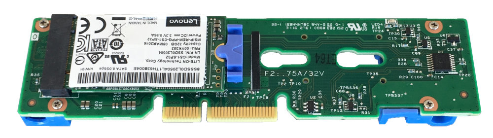 Image of Lenovo 7N47A00130 internal solid state drive M.2 128 GB Serial ATA...