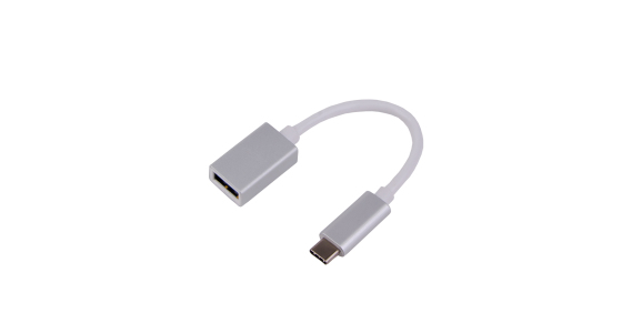EU Product - USB-C m zu USB A w Adapter silber - Adapter - Digital thumbnail