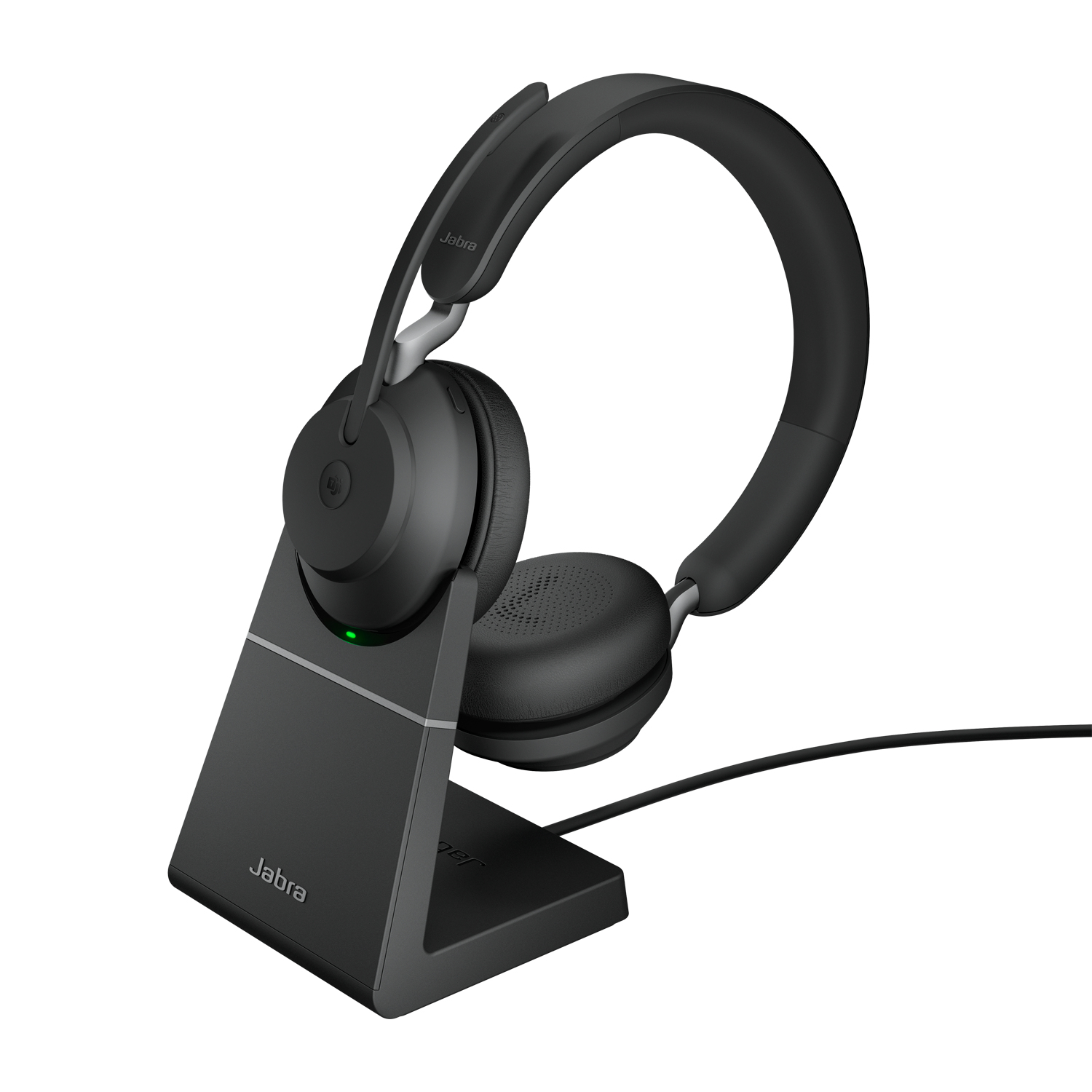 Image of Jabra Evolve2 65 USB-A Black MS Chrg stand Stereo
