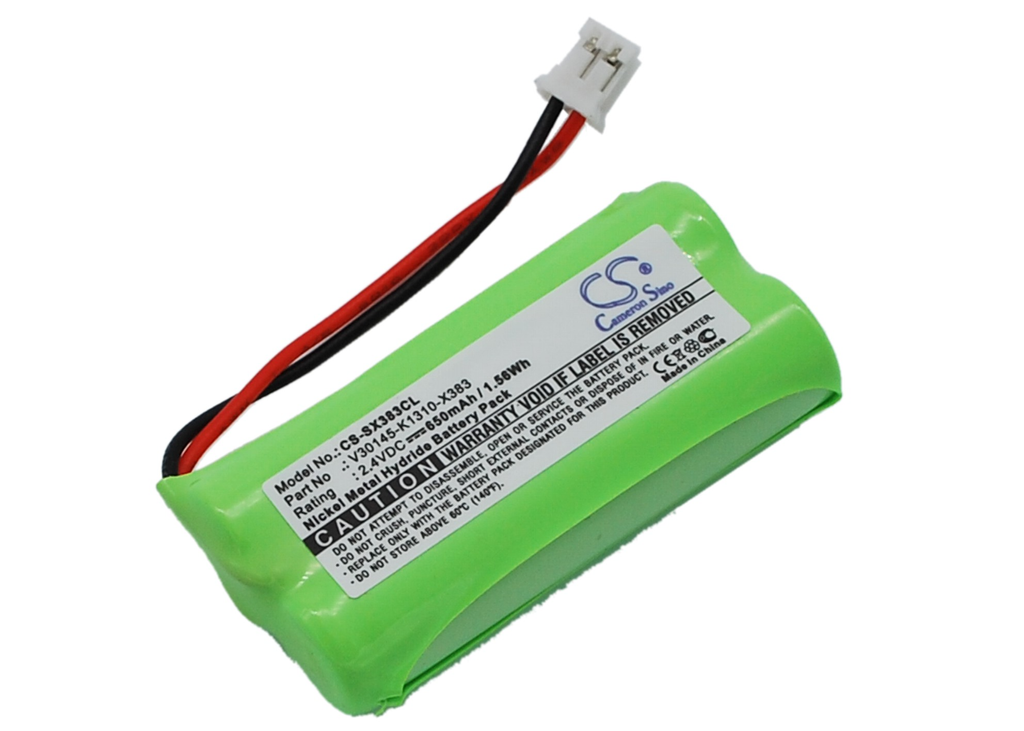 EU Product - Battery for Battery for Siemens V30145-K1310-X383, Gigaset A120 etc. 650mAh, 2.4V thumbnail