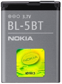 Nokia BL-5BT Battery Grey