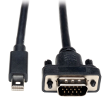 Tripp Lite P586-006-VGA-V2 video cable adapter 70.9" (1.8 m) Mini DisplayPort VGA (D-Sub) Black