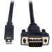 Tripp Lite P586-010-VGA-V2 video cable adapter 120.1" (3.05 m) Mini DisplayPort Black
