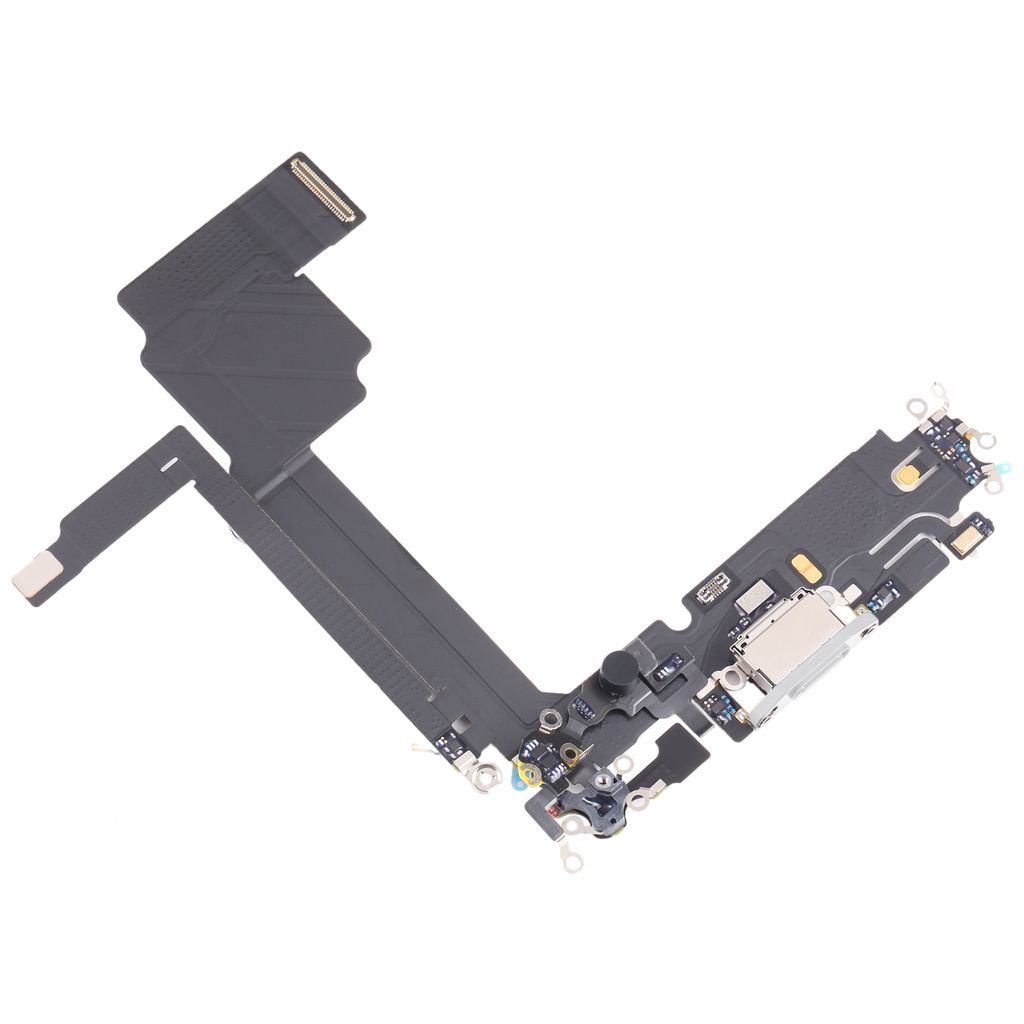 EU Product - iPhone 15 Pro Max Original Charging Port Flex Cable - White thumbnail