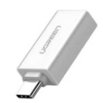 Ugreen 30155 cable gender changer USB-A USB-C White