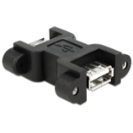 DeLOCK 65559 cable gender changer USB2.0-A Black