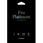Canon PT-101 - Pro Platinum Photo 10x15cm, 20 sheets photo paper