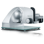 Graef Master M 20 snijmachine Electrisch 170 W Zwart, Zilver Glas, Metaal, Kunststof