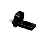 ADATA AI920 64GB USB flash drive USB Type-A / Lightning 3.2 Gen 1 (3.1 Gen 1) Black