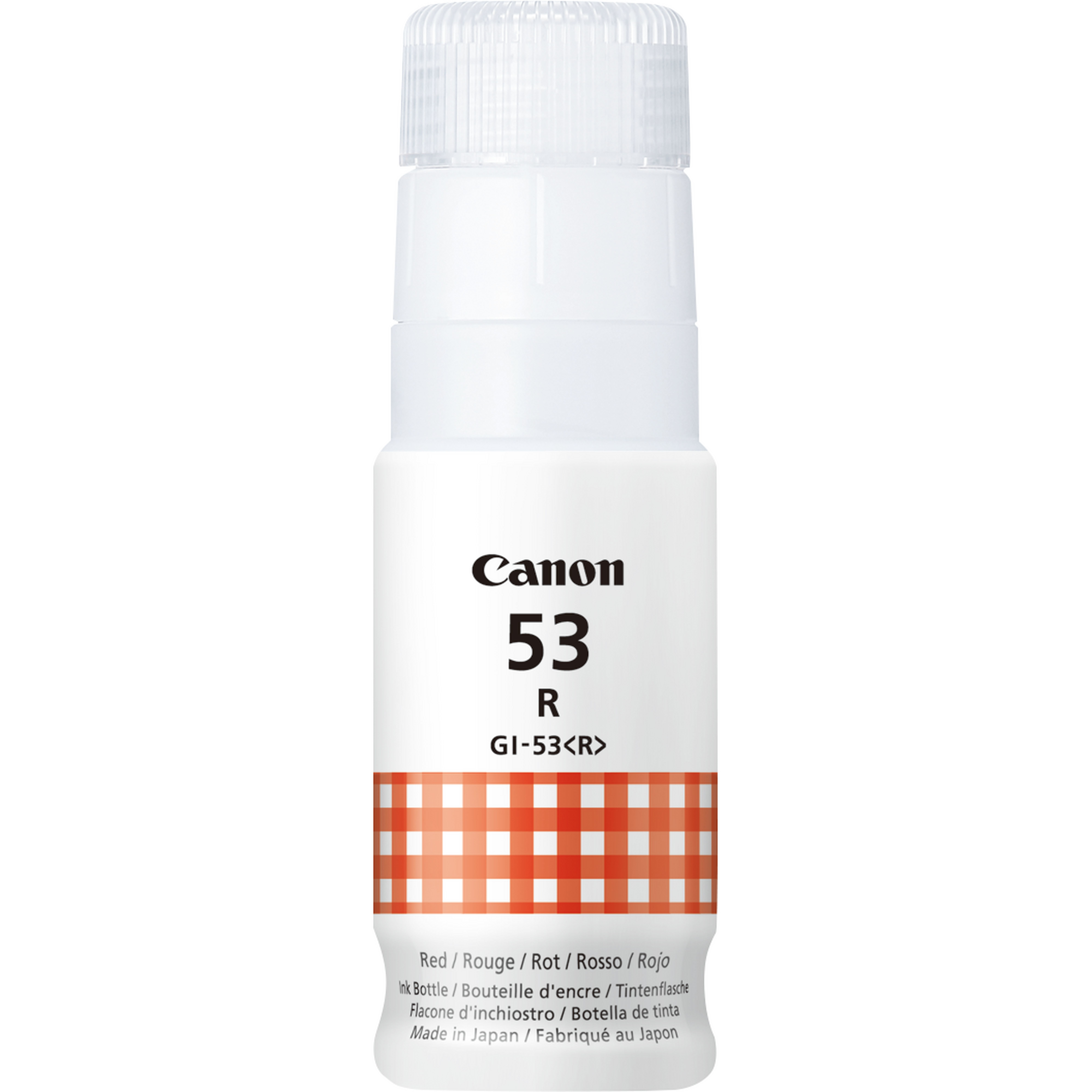 Image of Canon 4717C001/GI-53R Ink bottle red, 3K pages 60ml for Canon...