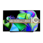 LG OLED evo C3 2.11 m (83") 4K Ultra HD Smart TV Wi-Fi Grey