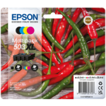 Epson C13T09R64020/503XL Ink cartridge multi pack Bk,C,M,Y high-capacity Blister 550pg + 3x470pg Pack=4 for Epson XP-5200