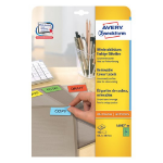 Avery L6033-20 self-adhesive label Rounded rectangle Removable Green 480 pc(s)