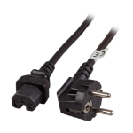 EFB Elektronik EK625.1V2 power cable Black 1 m CEE 7/7 C15 coupler