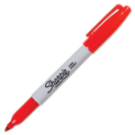 Sharpie Fine permanent marker Red