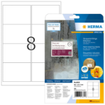 HERMA Shipping labels weatherproof A4 99,1x67,7 mm white strong adhesion film matt 200 pcs.