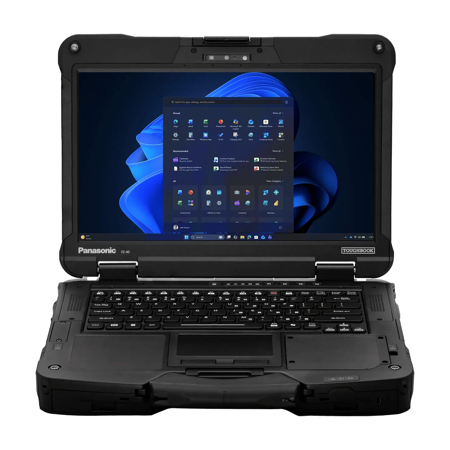 EU Product - TOUGHBOOK 40 mk3, fully rugged notebook, Intel Core Ultra 5, 16 GB DDR5, 512 GB SSD, 14