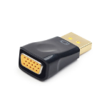 Gembird A-DPM-VGAF-01 tussenstuk voor kabels DisplayPort VGA Zwart