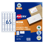 Avery 936084 printer label White Self-adhesive printer label