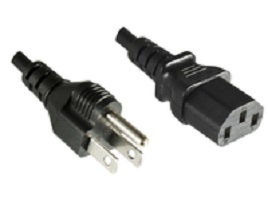 Microconnect NEMA 5-15P/С13, 5 m Black C13 coupler