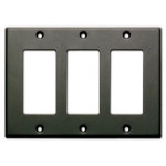 Radio Design Labs CP-3B wall plate/switch cover Black