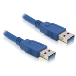 DeLOCK USB 3.0-A male/male - 3m USB cable USB A Blue