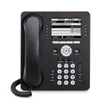 Avaya 9608 IP phone Black 8 lines