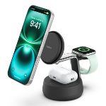 Belkin UltraCharge Pro Smartphone, Headset, Smartwatch Charcoal AC Wireless charging Fast charging Indoor