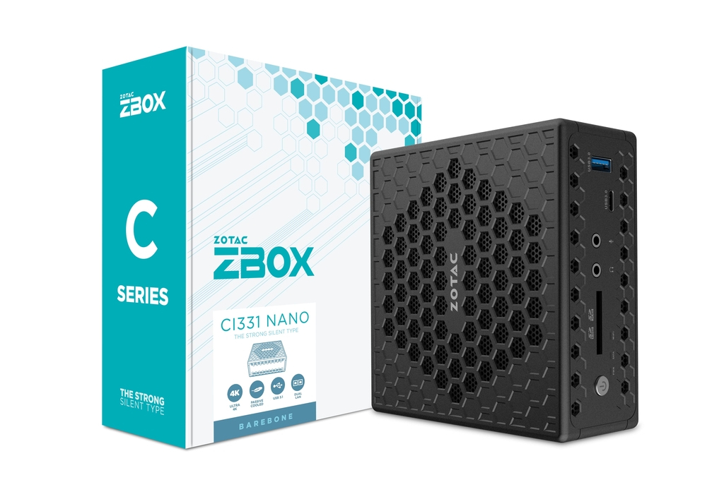 ZBOX-CI331NANO-BE ZOTAC ZBOX C Series CI331 nano - Barebone - Mini-PC