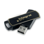 Integral 8GB Crypto Drive FIPS 197 Encrypted USB 3.0 USB flash drive USB Type-A 3.2 Gen 1 (3.1 Gen 1) Grey