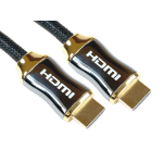 Cables Direct HDMI/HDMI M/M 3m HDMI cable HDMI Type A (Standard) Black, Gold