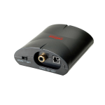 ROLINE Audio Converter Digital to Analogue Zwart