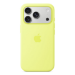 Apple iPhone 17 Pro Silicone Case with MagSafe – Neon Yellow
