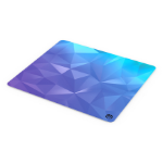 ENDORFY Crystal Blue L Gaming mouse pad Black, Blue