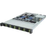 GIGABYTE R163-S35-AAH1 LGA 4677 (Socket E) Rack (1U) Zwart, Staal