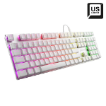 Sharkoon PureWriter RGB Blue keyboard Gaming USB QWERTY US English White