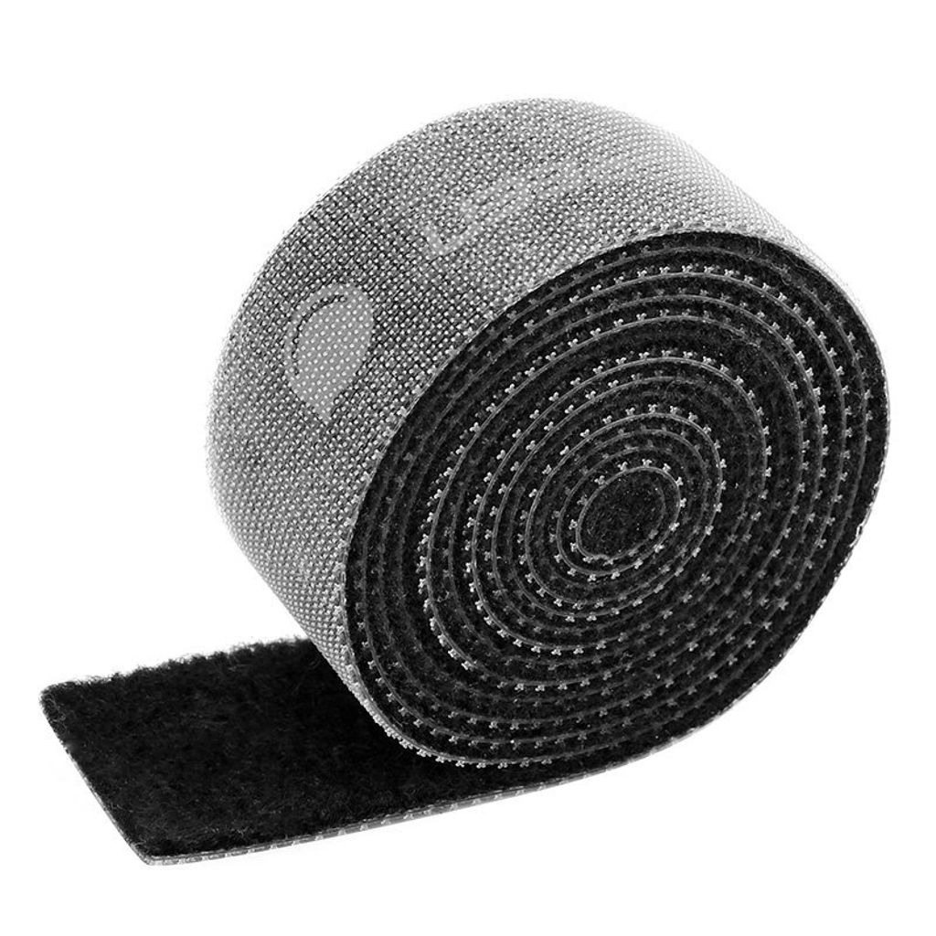EU Product - Velcro cable organizer, 5m - Black thumbnail