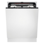 AEG Series 8000 SprayZone Integrated Dishwasher - Smart Wi-Fi, C-Rated, Black control panel