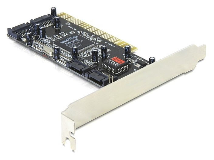 Image of DeLOCK Controller SATA, 4 port w/ Raid