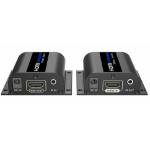 Rocstor TRUEREACH 4K HDMI EXTENDER AV transmitter & receiver Black