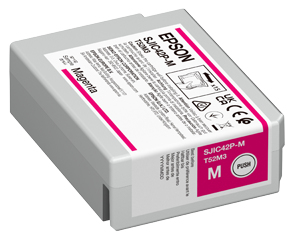 Epson C13T52M340/SJIC-42-P-M Ink cartridge magenta 50ml for Epson CW C 4000 BK/MK